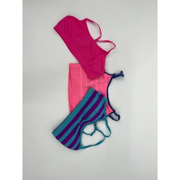 Under Armor Flirtitude Bralette Sports Bras Girls Small Lot - Picture 1 of 11